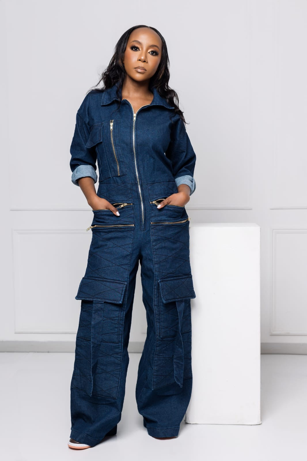The Zethu Denim Jumper
