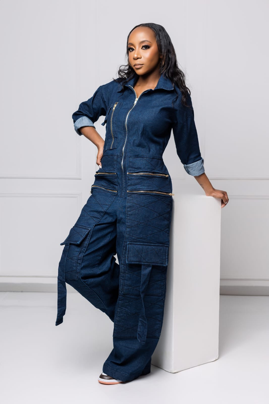 The Zethu Denim Jumper